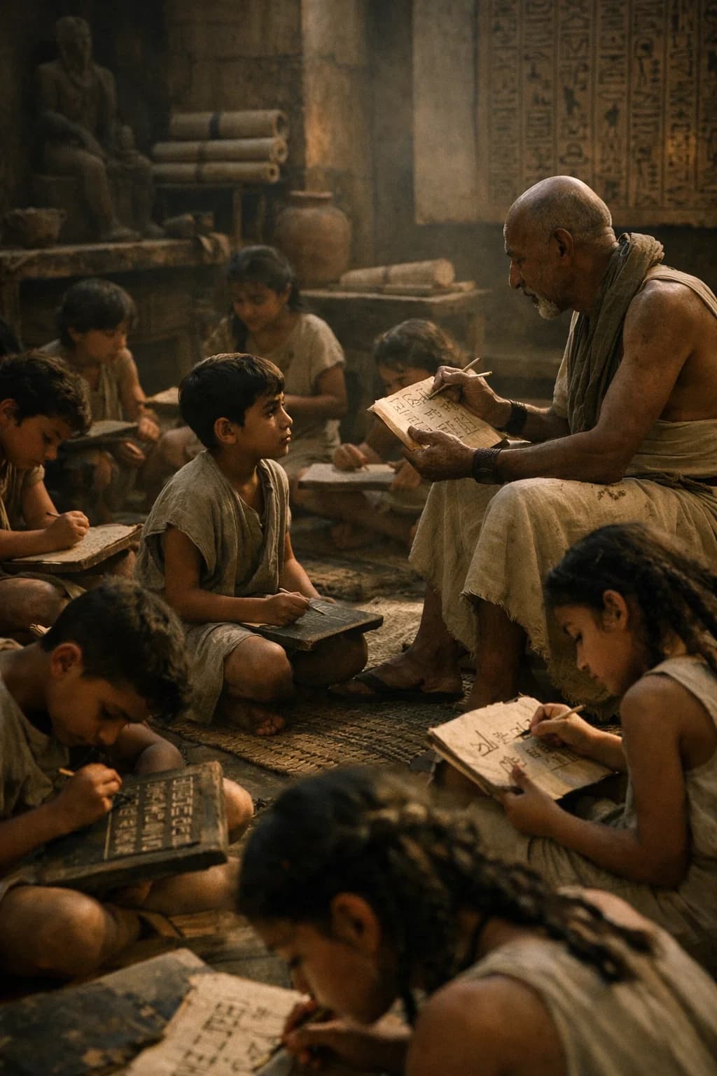 Childhood in Ancient Egypt: Toys, Education, and Work