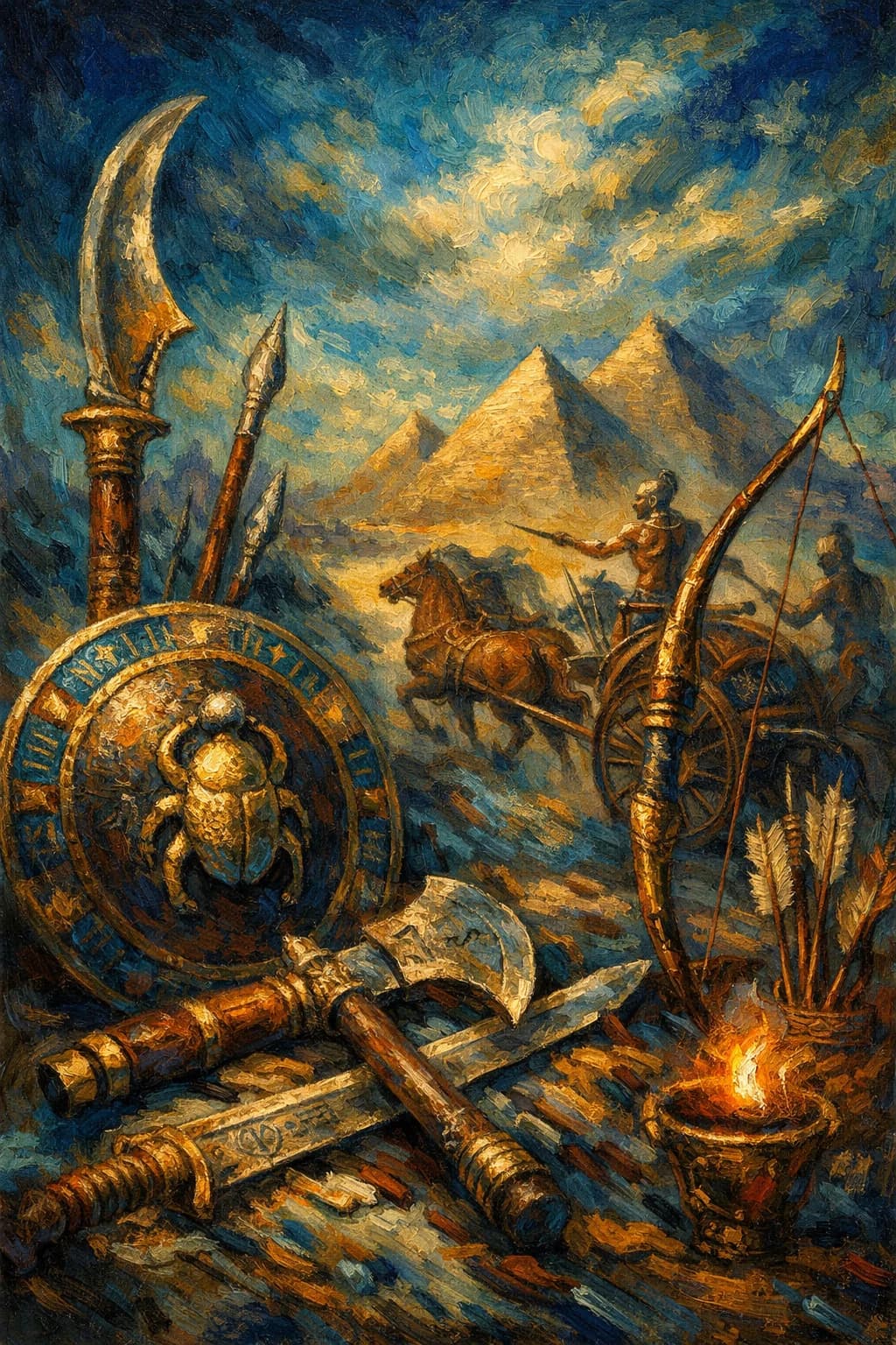 Egyptian Warfare: Weapons, Chariots, and Tactics