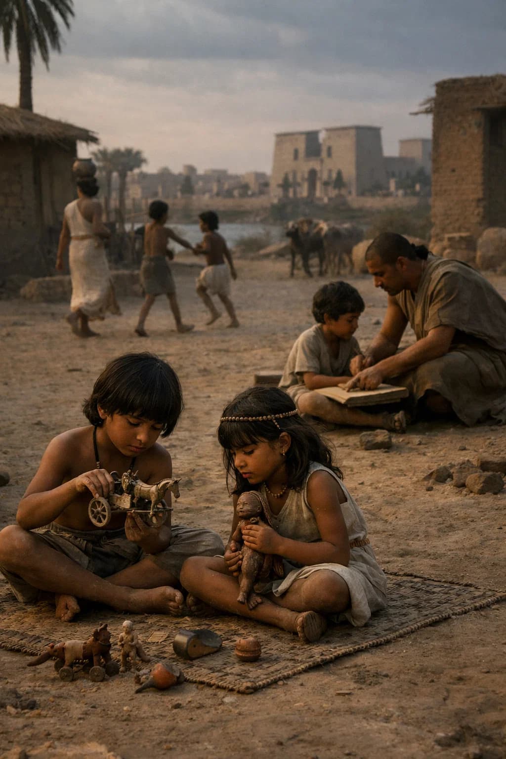 Childhood in Ancient Egypt: Toys, Education, and Work